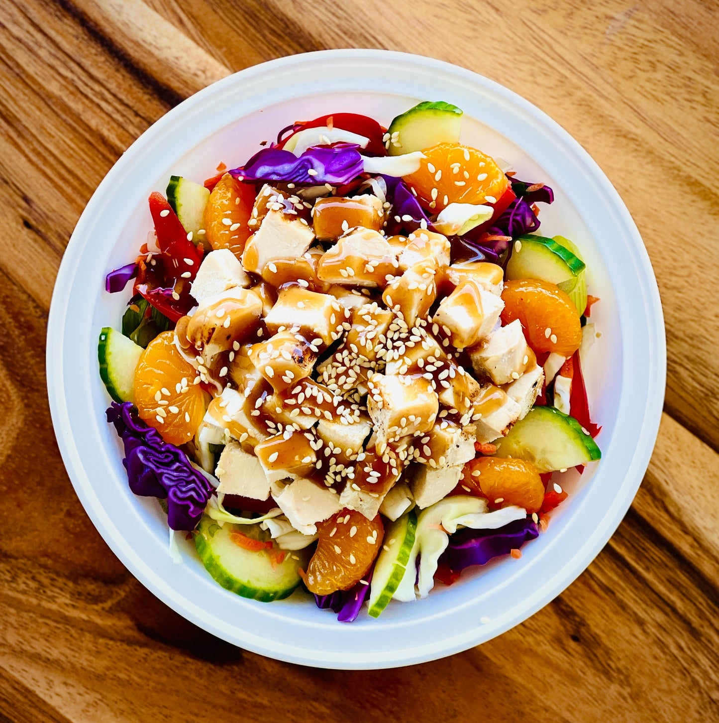 Chopped Chinese Chicken Noodle Salad