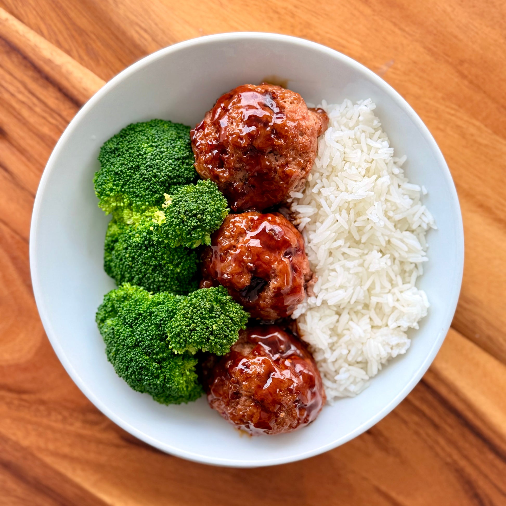 Hot Honey Garlic Meatballs
